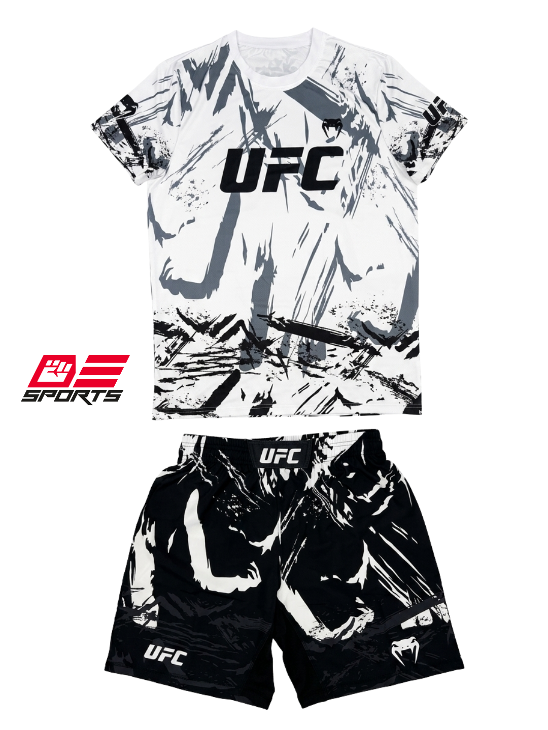 MMA, boks, fitnes va mashg‘ulotlar uchun UFC futbolkasi va shortigi, sport to‘plami