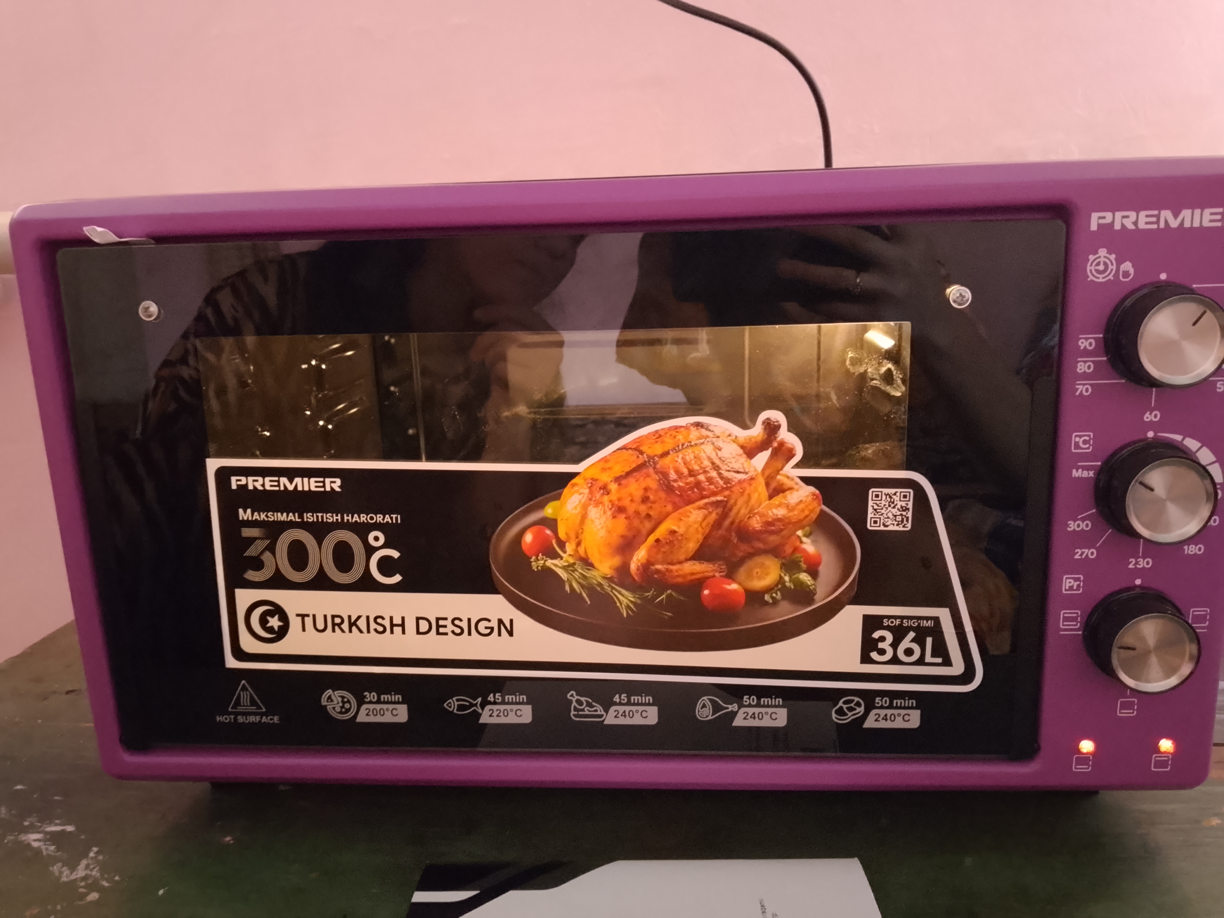 Elektr pechi Premier PRM-MED36/DFLBM 36L