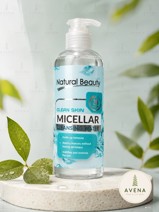 Natural Beauty мицеллярная вода для мягкого очищения кожи лица  - 