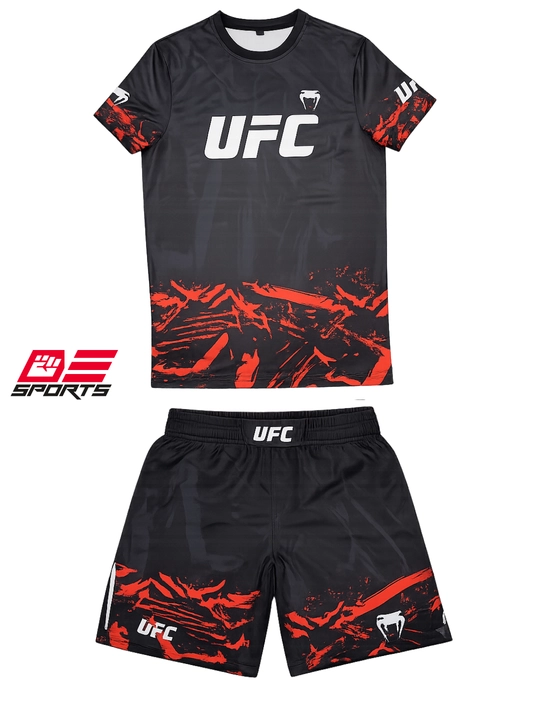 MMA, boks, fitnes va mashg‘ulotlar uchun UFC futbolkasi va shortigi, sport to‘plami