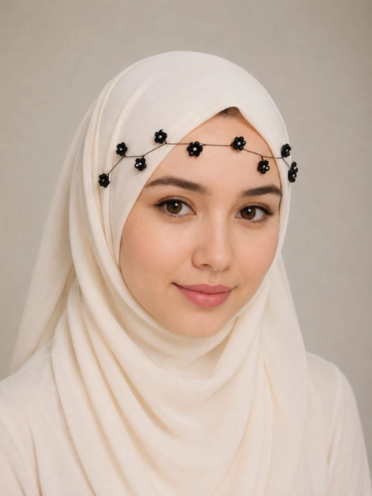 Peshona uchun aksessuar. Hijob diademasi. Ayollar bosh taqinchog'i - 
