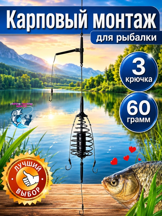 Оснастка донная ПРО-карась - 