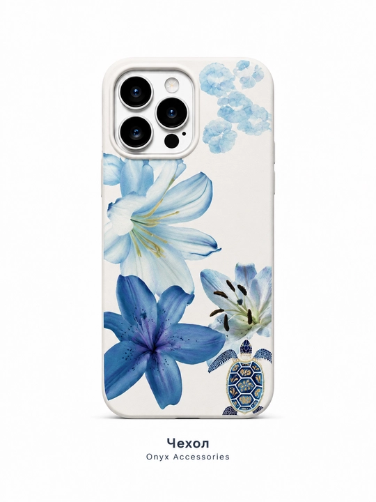 IPhone chehol – Dengiz uslubidagi, 11 / 12 / 13 / 14 / 15 / 16 / 17 Pro, Pro Max uchun - 