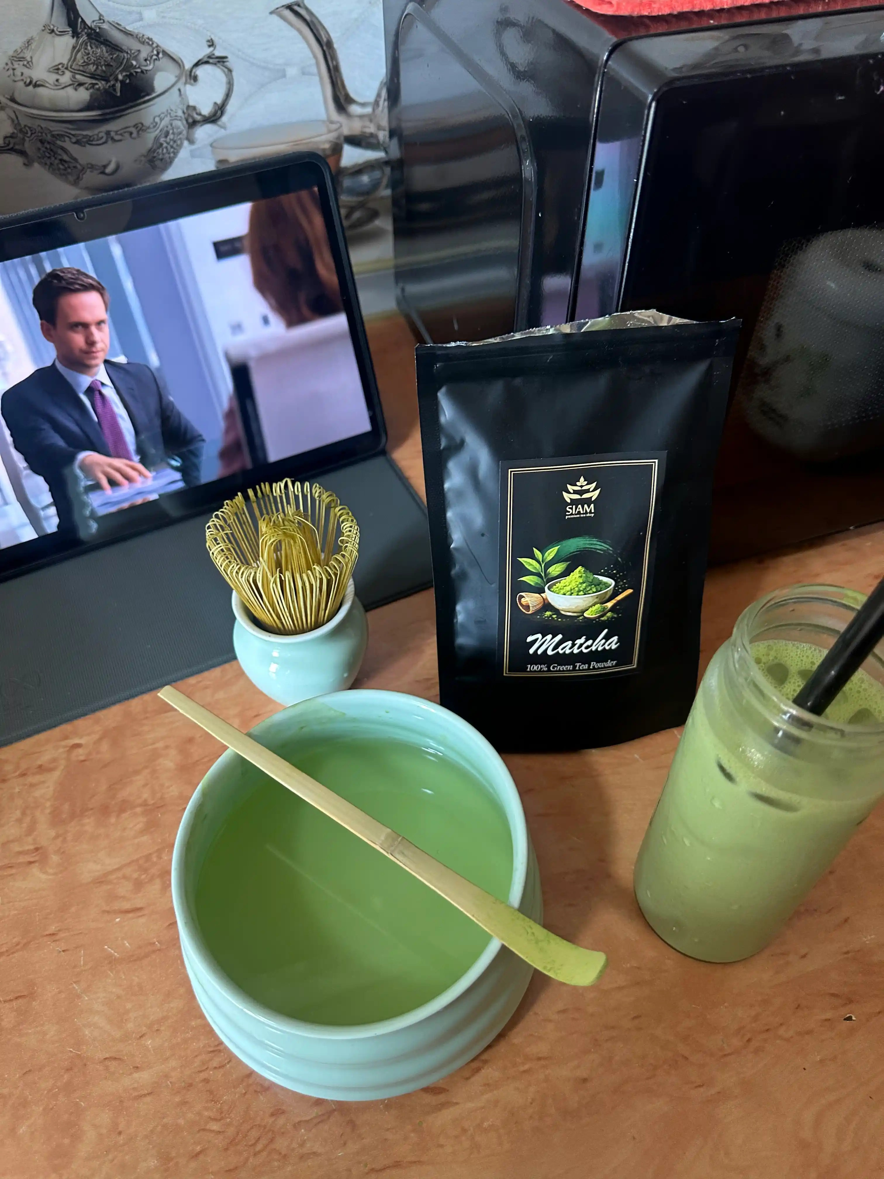 Matcha choyi kukuni, latte va detoks uchun superfood, 25g, 50g, 100g