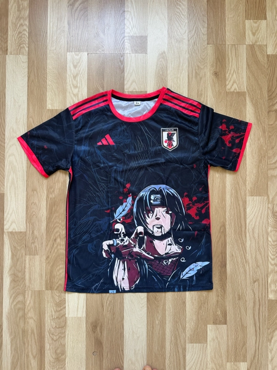 Футболка в стиле Naruto Itachi Uchiha, дизайн сборной Японии - 
