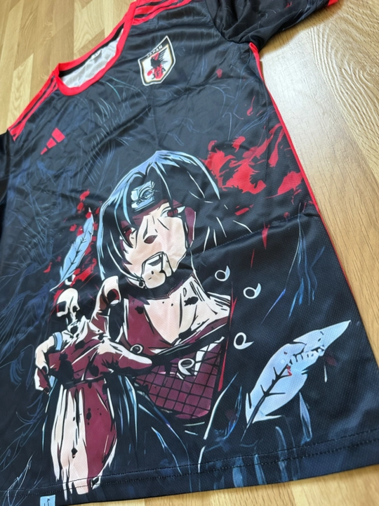 Naruto Itachi Uchiha uslubidagi futbolka, Yaponiya terma jamoasi dizayni