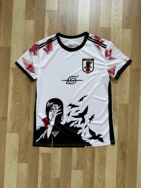 Футболка в стиле Naruto Itachi Uchiha, дизайн сборной Японии - 