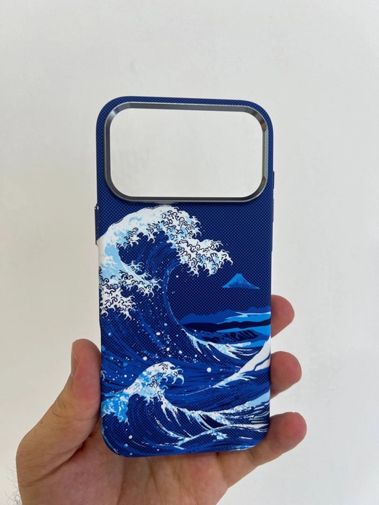 IPhone 17 Pro / Pro Max / 17 Air uchun Luxo Life karbon magnitli g‘ilof Anti-shock