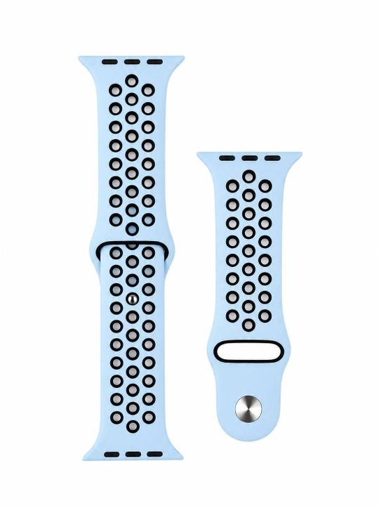 Ремешок для Apple Watch Nike Style, силикон, 42, 44, 45, 46, 49 мм - 