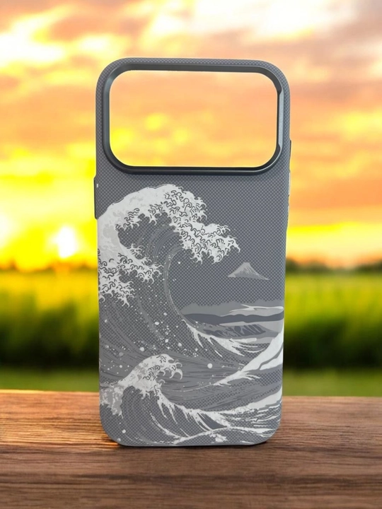 IPhone 17 Pro / Pro Max / 17 Air uchun Luxo Life karbon magnitli g‘ilof Anti-shock