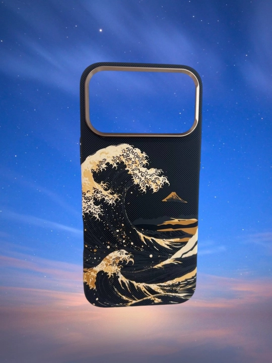 IPhone 17 Pro / Pro Max / 17 Air uchun Luxo Life karbon magnitli g‘ilof Anti-shock