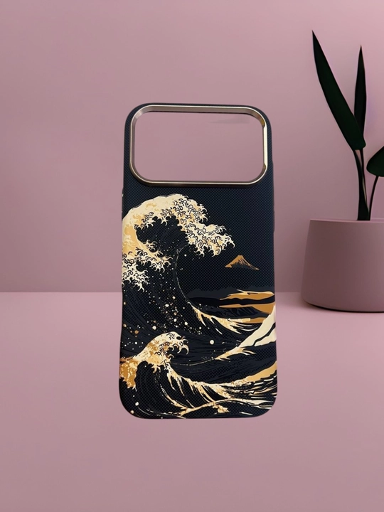 IPhone 17 Pro / Pro Max / 17 Air uchun Luxo Life karbon magnitli g‘ilof Anti-shock