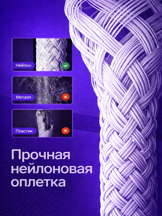 IPhone va Android uchun Type-C to Type-C zaryadlash kabeli,60W
