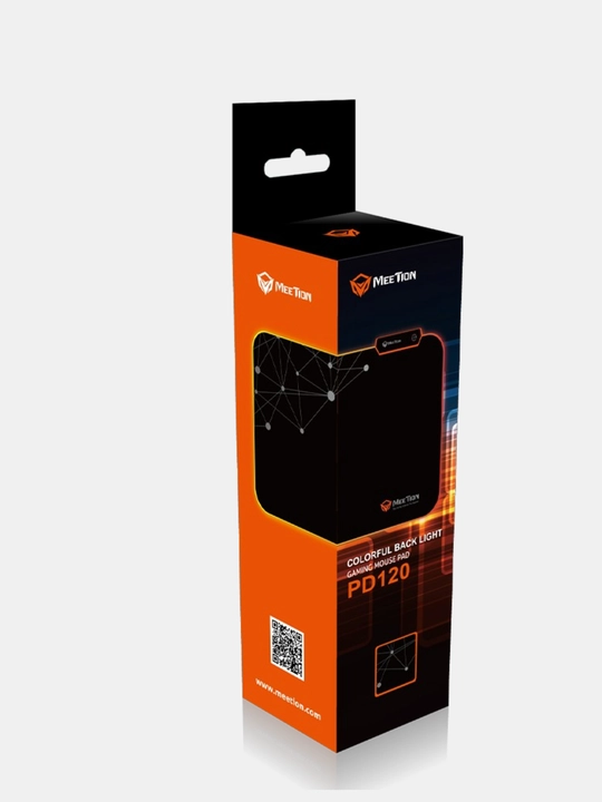Игровой коврик для мыши Meetion MT-PD120 RGB 355 × 265 × 4 мм