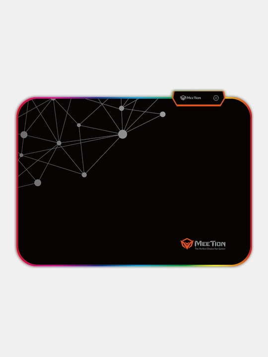 Игровой коврик для мыши Meetion MT-PD120 RGB 355 × 265 × 4 мм