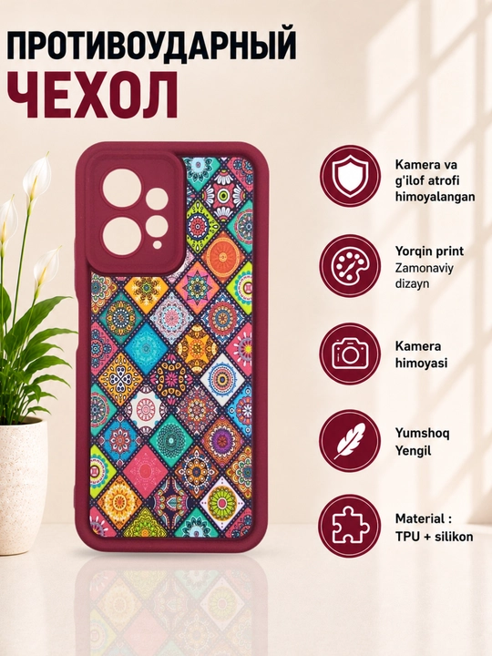 Redmi Note 12 smartfoni uchun g'iloflar ( 4G - versiya)