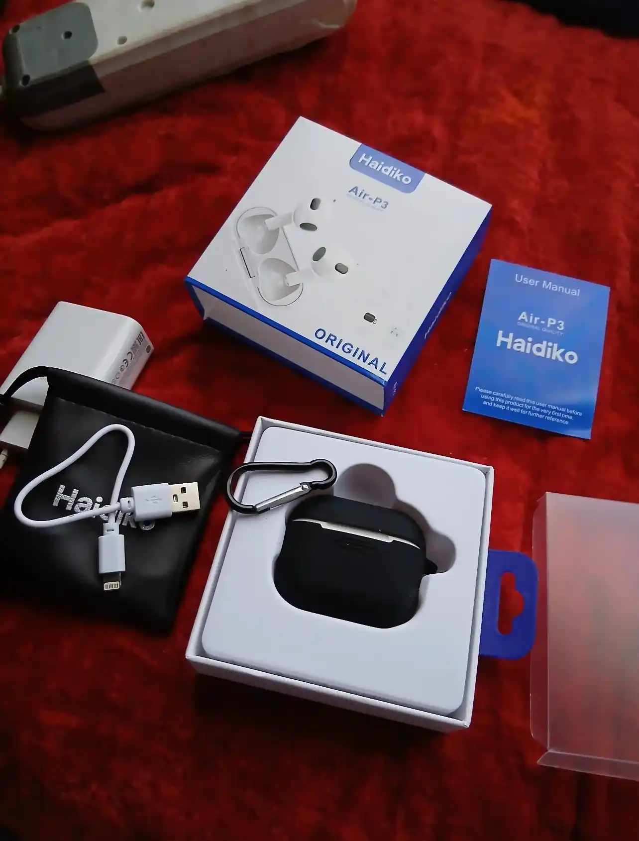Simsiz quloqchinlar Pods Pro 2, Bluetooth, ENC, iPhone va Android uchun