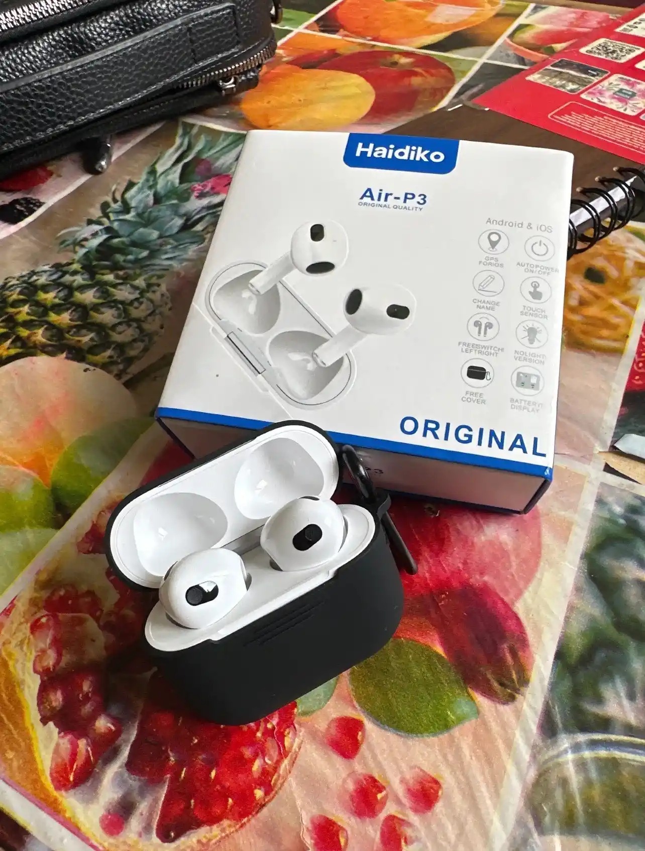 Simsiz quloqchinlar Pods Pro 2, Bluetooth, ENC, iPhone va Android uchun