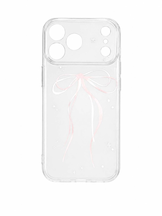 Прозрачный силиконовый чехол для iPhone