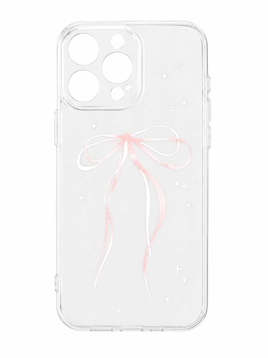 Прозрачный силиконовый чехол для iPhone - 