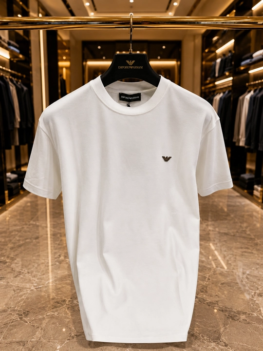 Emporio Armani Premium erkaklar futbolkasi - 