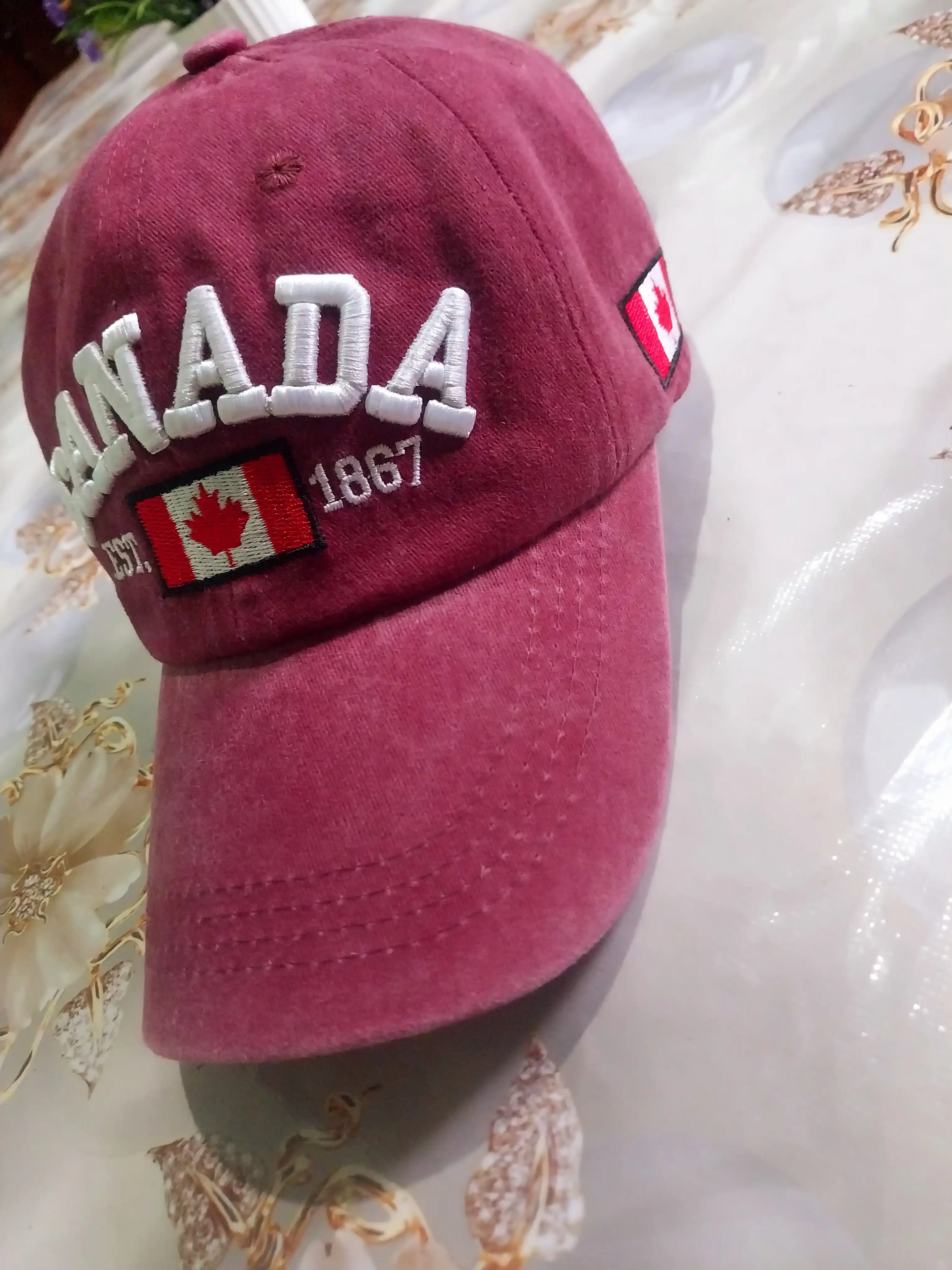 Canada unisex кепка – для мужчин и женщин, 100% хлопок и джинса, весна-лето
