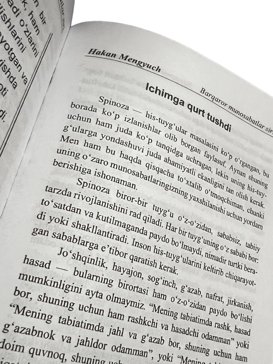 Барқарор муносабатлар сири — Ҳакан Менгüç