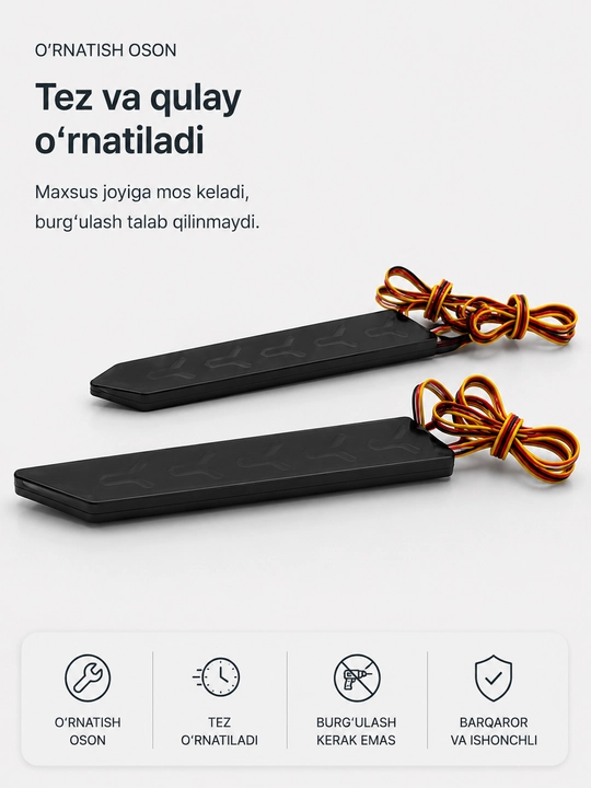 LED отражатели для Onix, Malibu, Tracker 2, Spark, Kia Sonet, стоп-сигнал и габариты