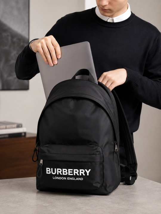 Мужской рюкзак BURBERRY, подходящий для повседневной носки и школы