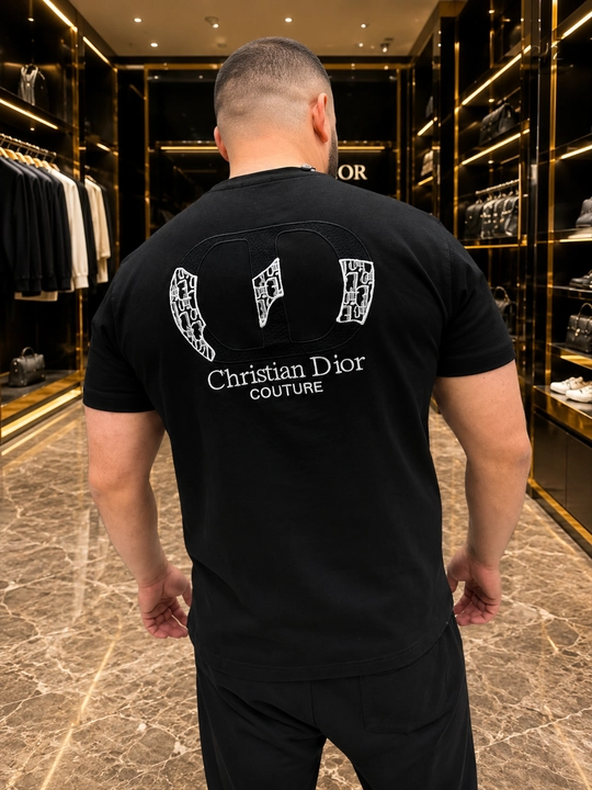 Dior premium sifatli erkaklar futbolkasi