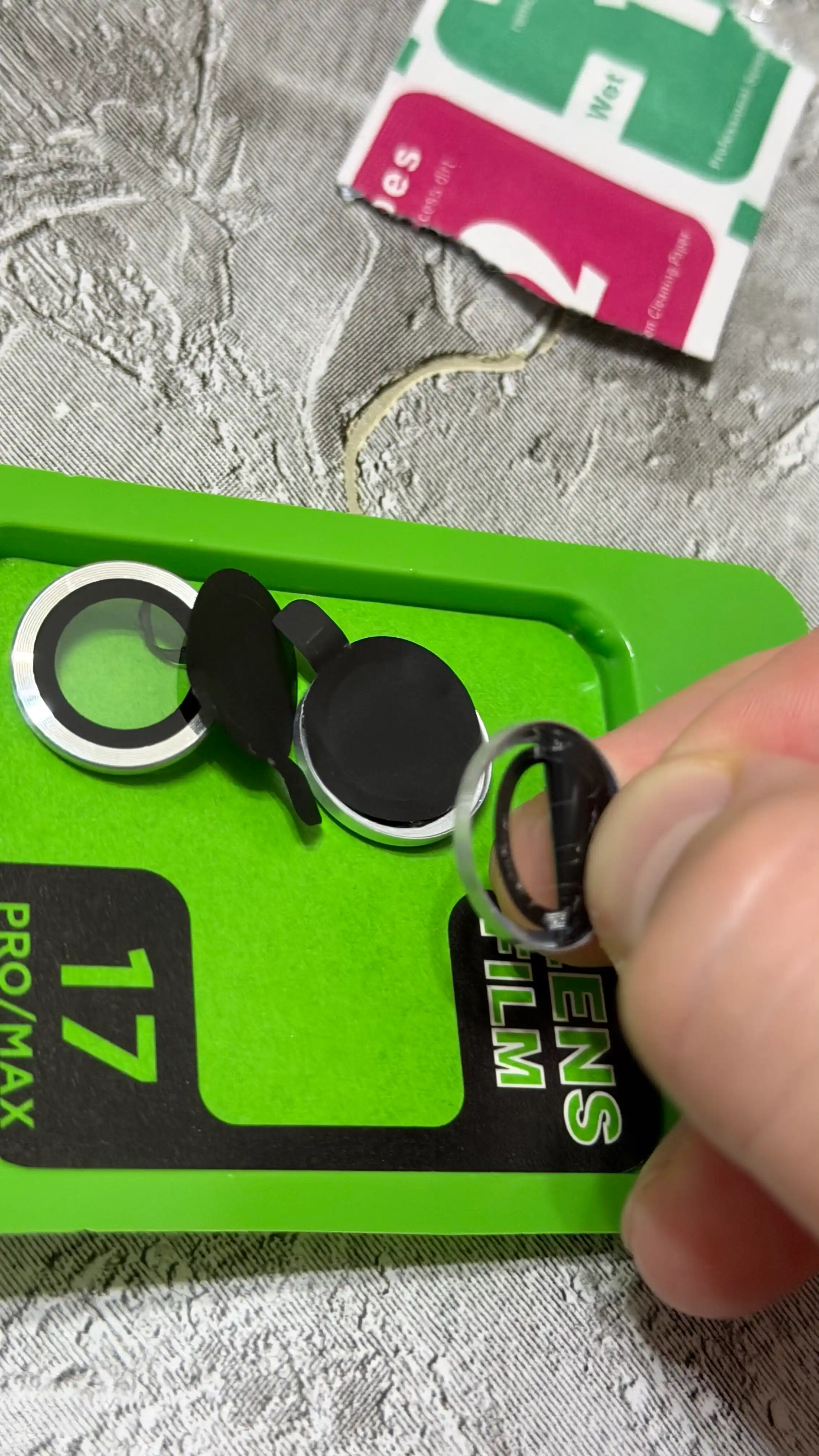 Защитное стекло на камеру Apple iPhone 11, 12, 13, 14, 15, 16, 17  Pro / Pro Max