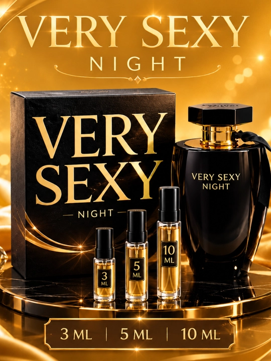 Very Sexy Night женский парфюм 3 мл, 5 мл, 10 мл, стойкий аромат - 