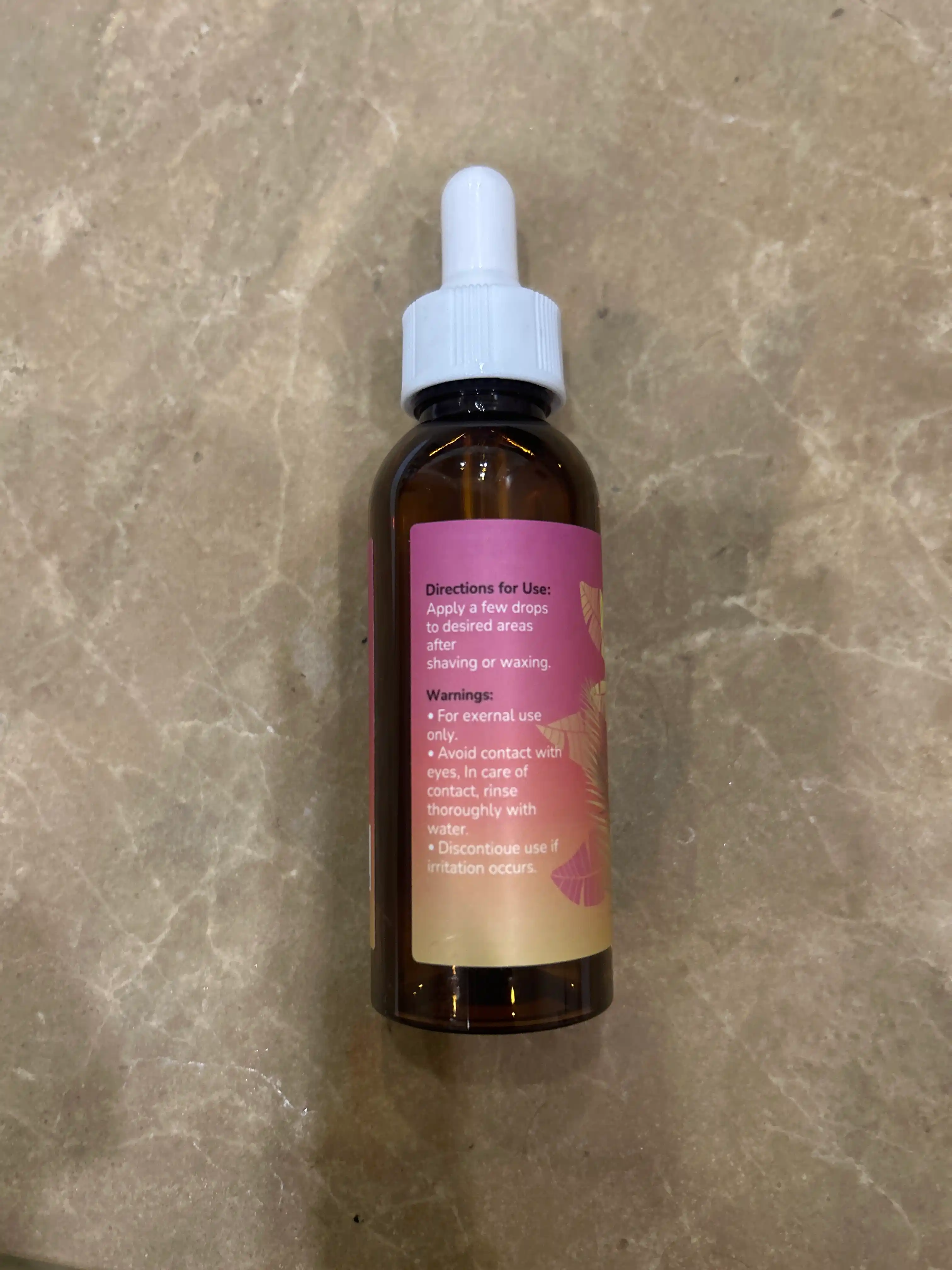 Масло для замедления роста волос от Caramela Beauty Cyperus Rotundus Oil, для депиляции
