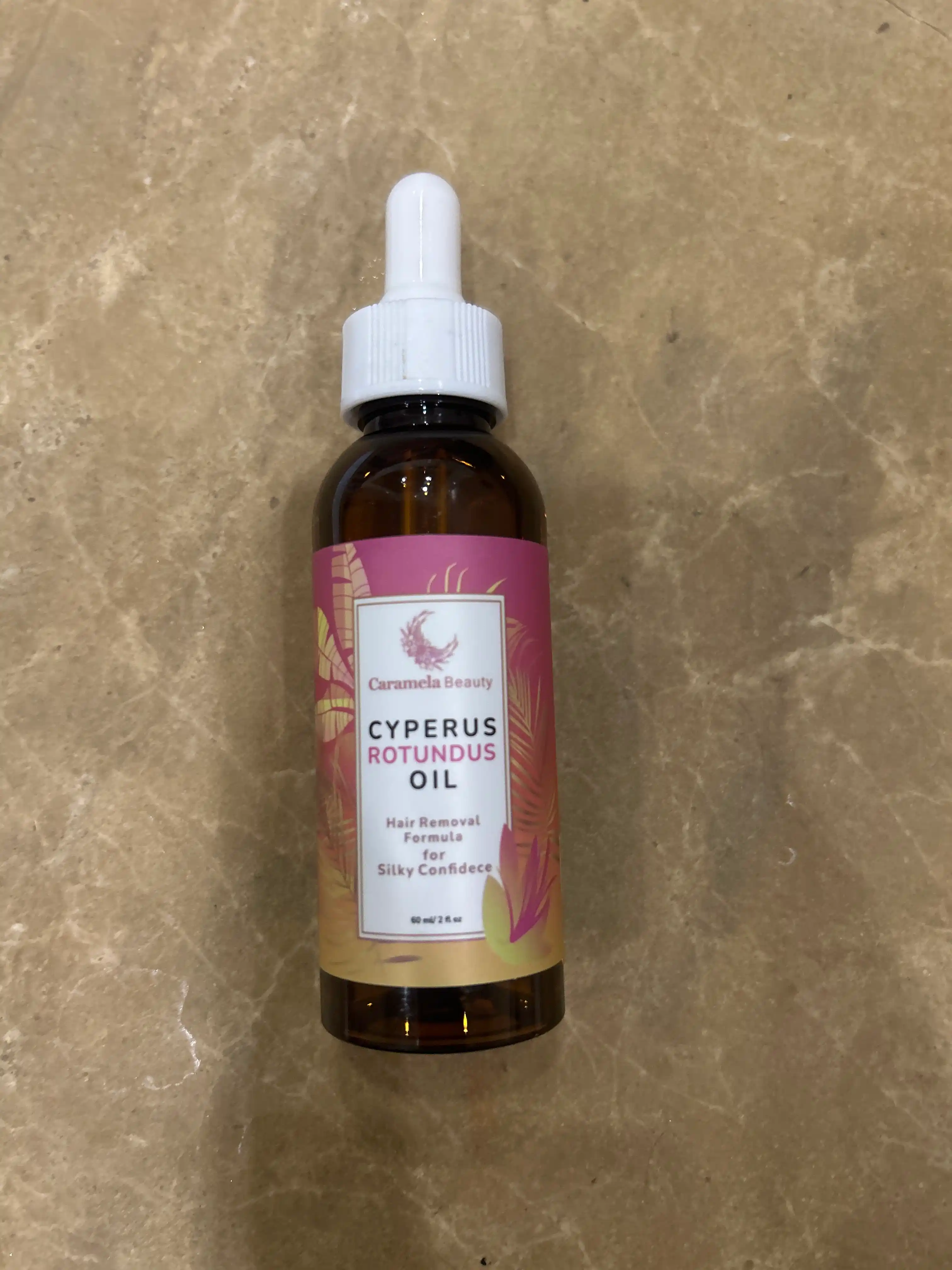 Масло для замедления роста волос от Caramela Beauty Cyperus Rotundus Oil, для депиляции