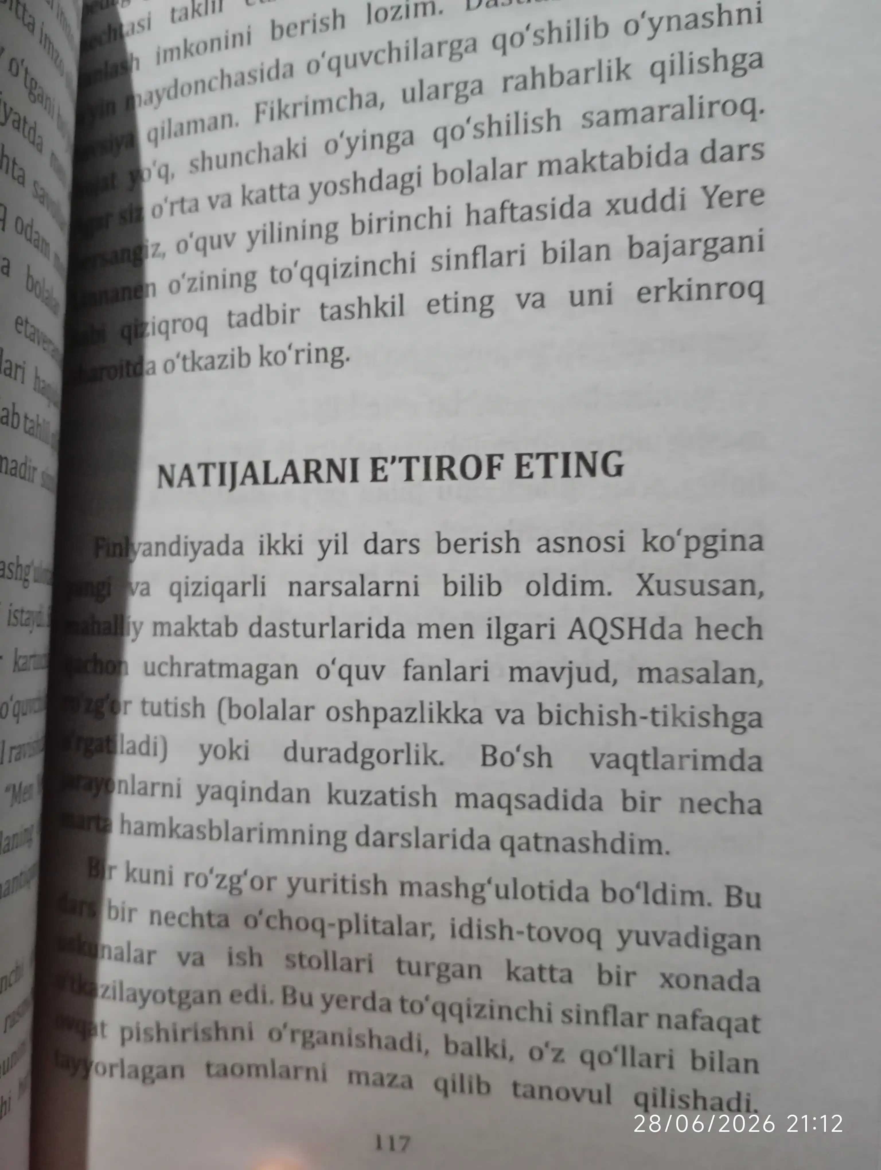Finlandiya ta'lim mo'jizasi. Maroqli dars o'tishning 33 siri. Timoti Uoker