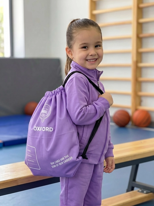 Bolalar uchun ortopedik ryukzak, sport sumkasi bilan, 1–6-sinflarga mos