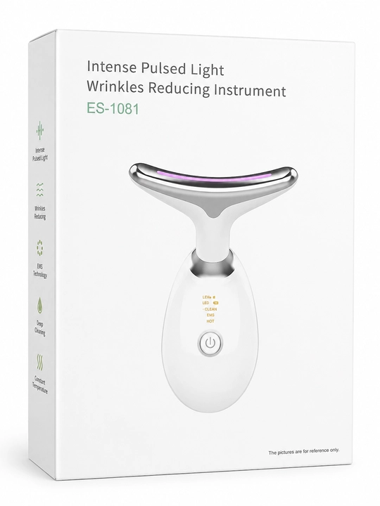 Массажер для лица ES-1081 Intense Pulsed Light с LED и EMS