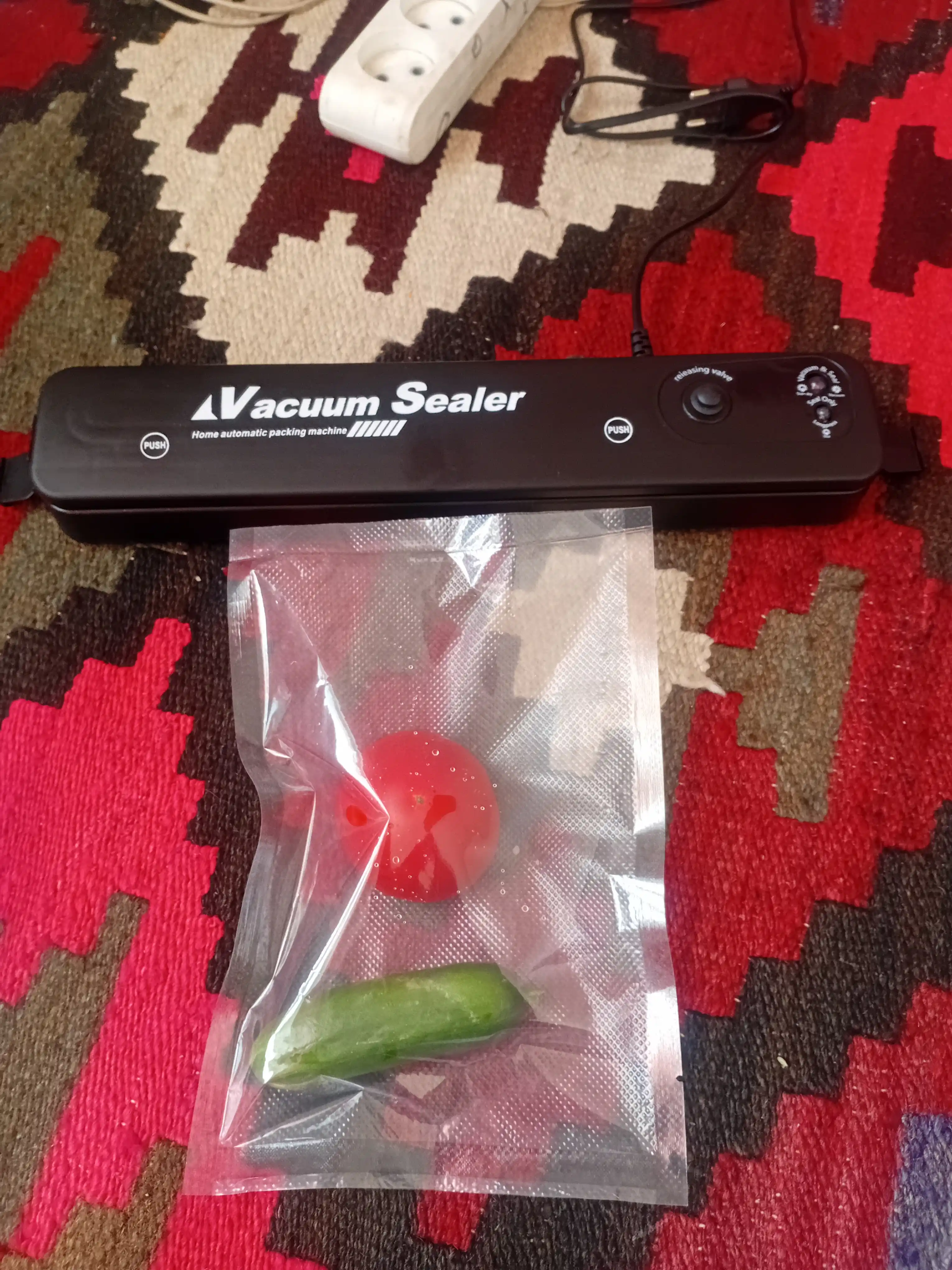 Vacuum Sealer Z, X vakuumlagichi - oziq-ovqat mahsulotlari uchun vakuumli qadoqlagich
