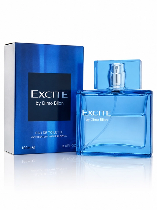 Excite by Dima Bilan мужской парфюм, 100 мл, Eau de Toilette, стойкий аромат - 