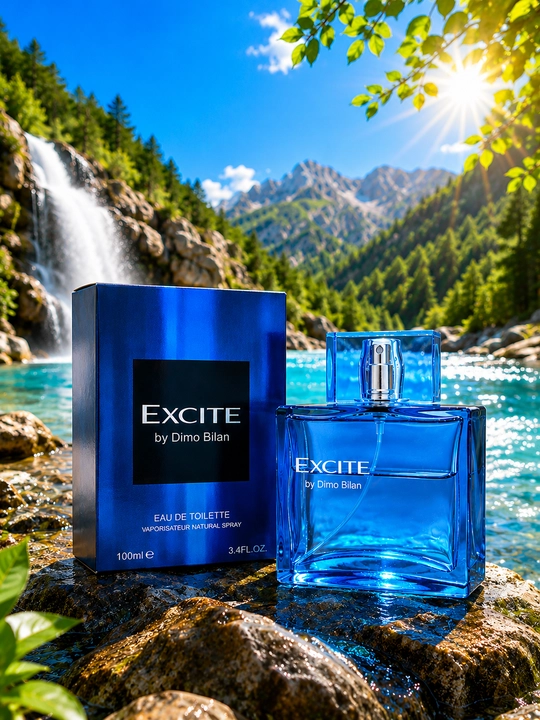 Excite by Dima Bilan мужской парфюм, 100 мл, Eau de Toilette, стойкий аромат