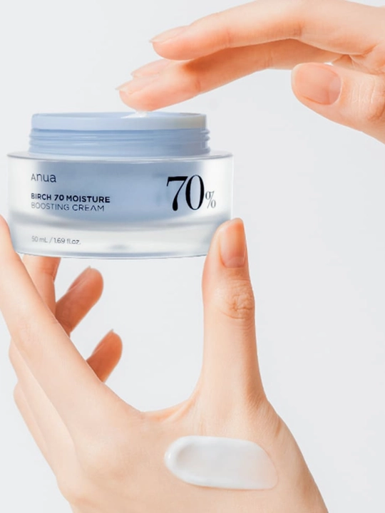 Anua Birch 70% Moisture Boosting Cream — увлажняющий крем с берёзовым соком 70%