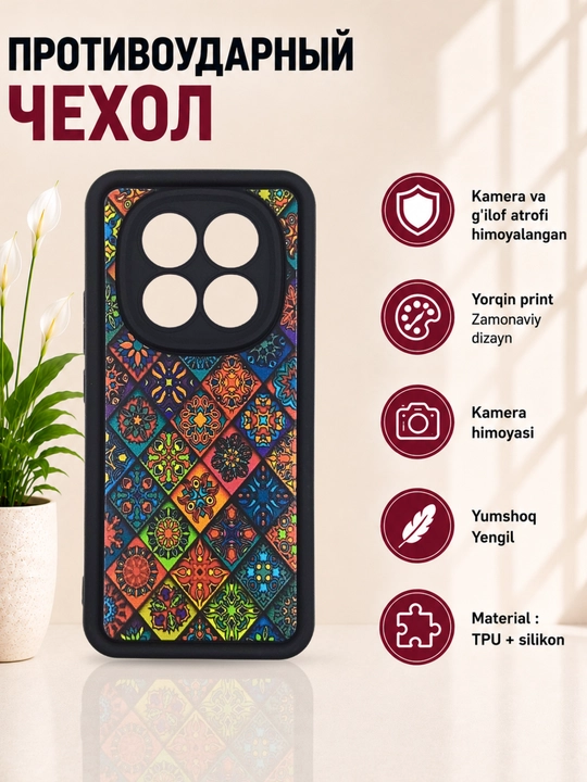Redmi Note 14 Pro 4G smartfoni g‘ilofi