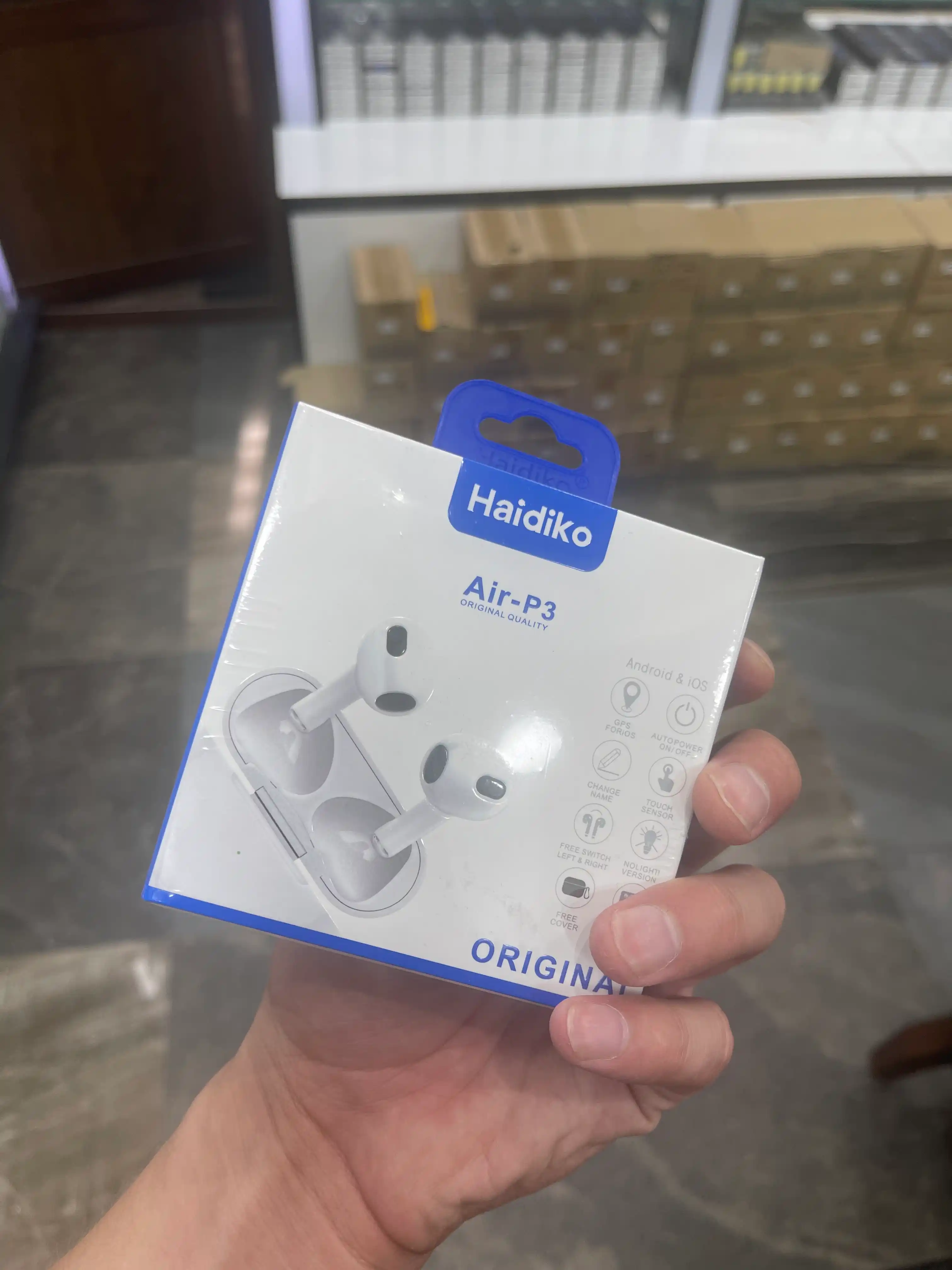 Simsiz quloqchinlar Pods Pro 2, Bluetooth, ENC, iPhone va Android uchun