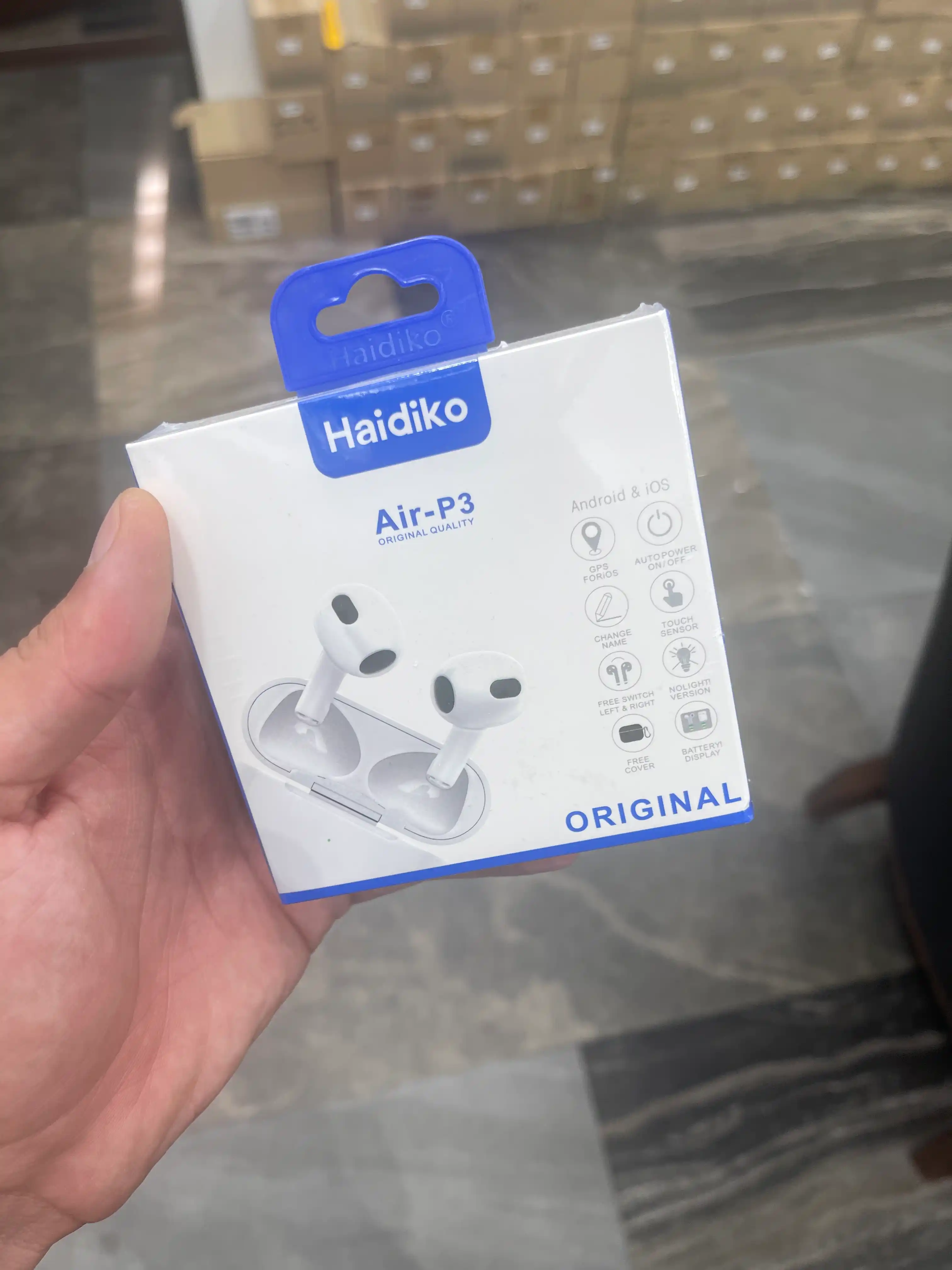 Simsiz quloqchinlar Pods Pro 2, Bluetooth, ENC, iPhone va Android uchun