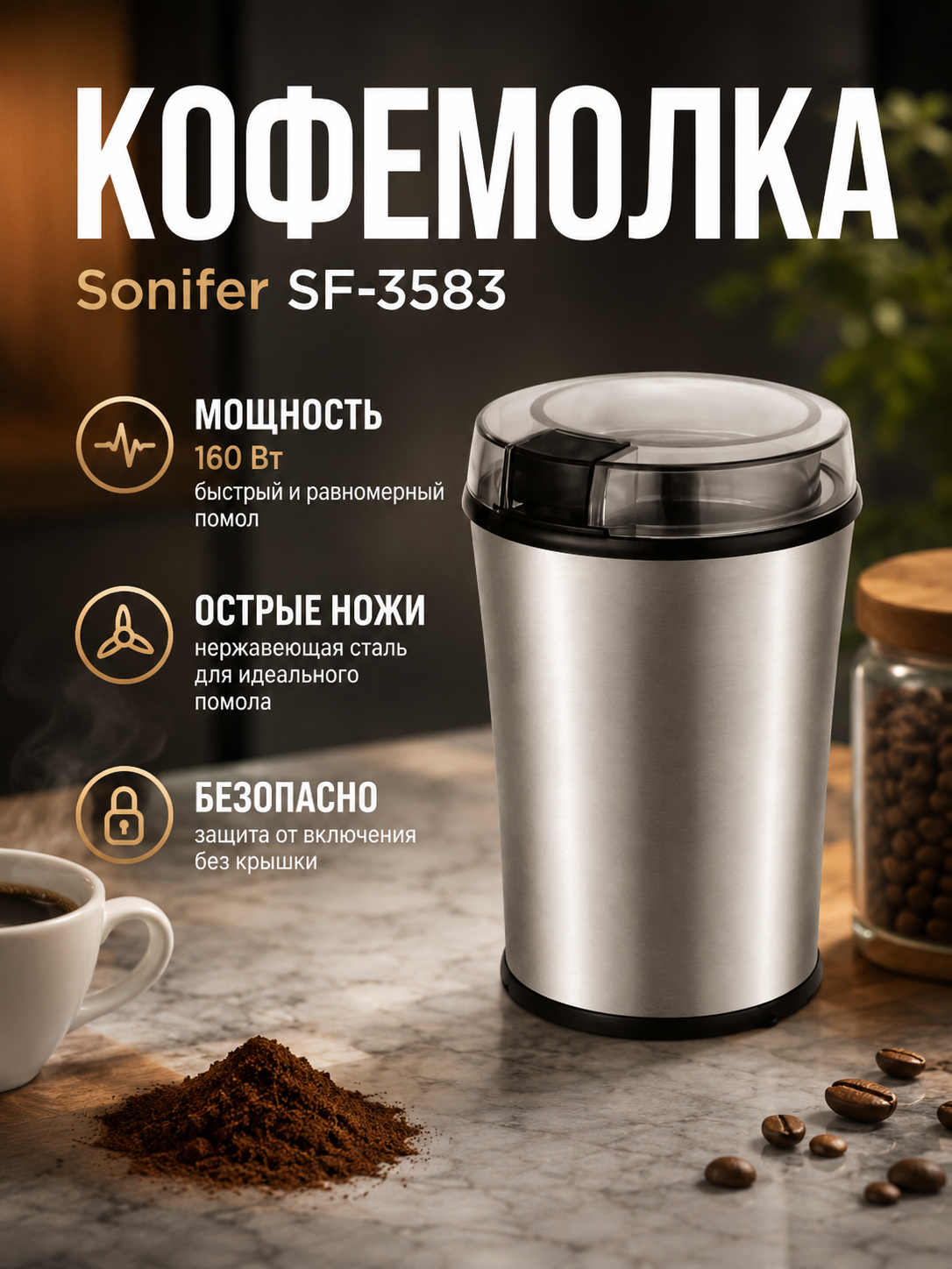 Электрические кофемолки - 