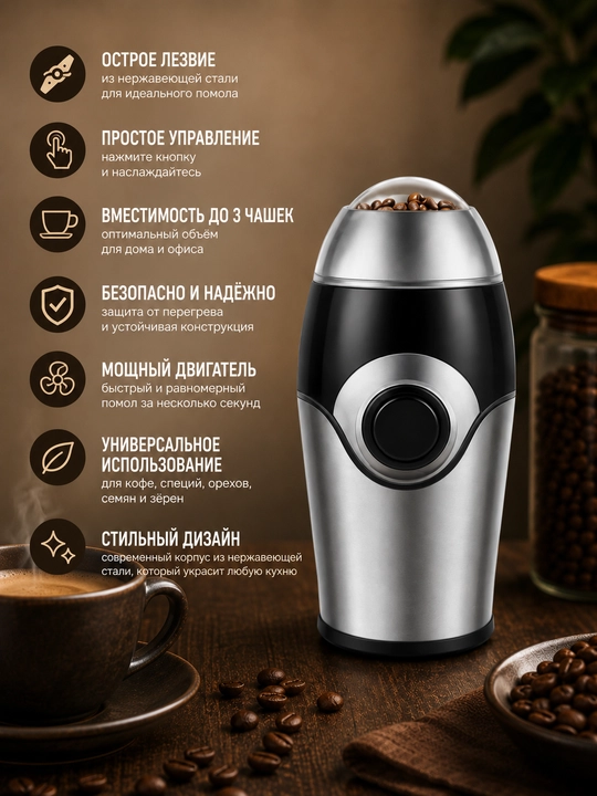 Elektr kofe maydalagichlari