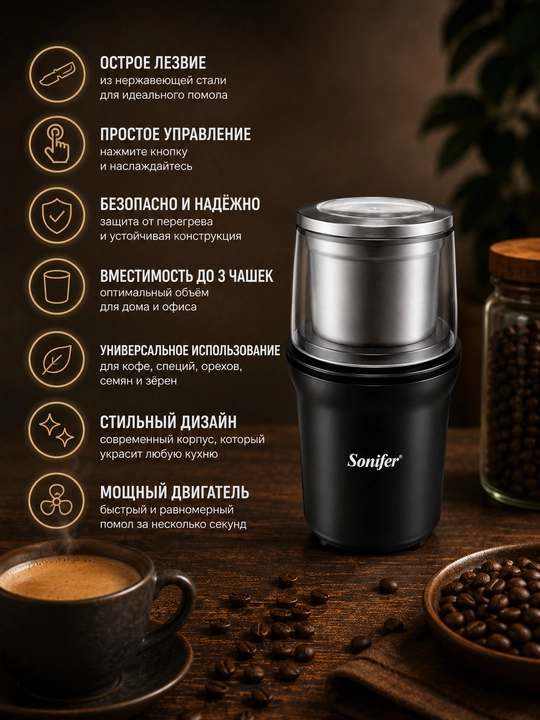 Электрические кофемолки