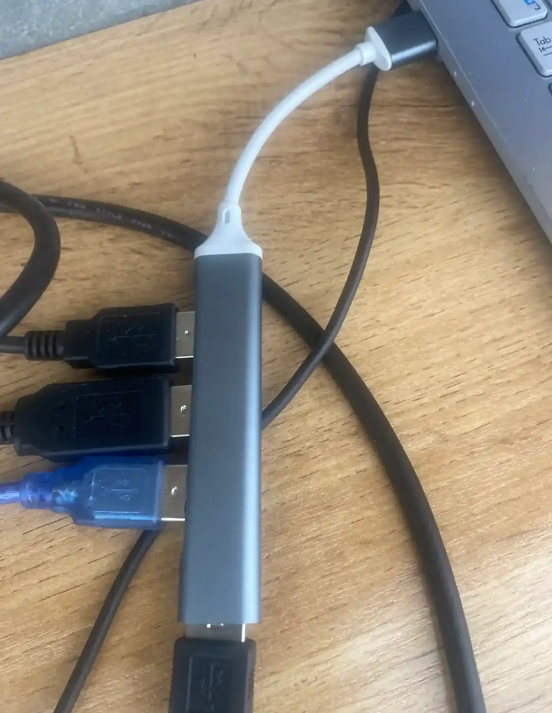 4-портовый USB HUB 3.0, адаптер Type-C, концентратор для компьютера, планшета и телефона
