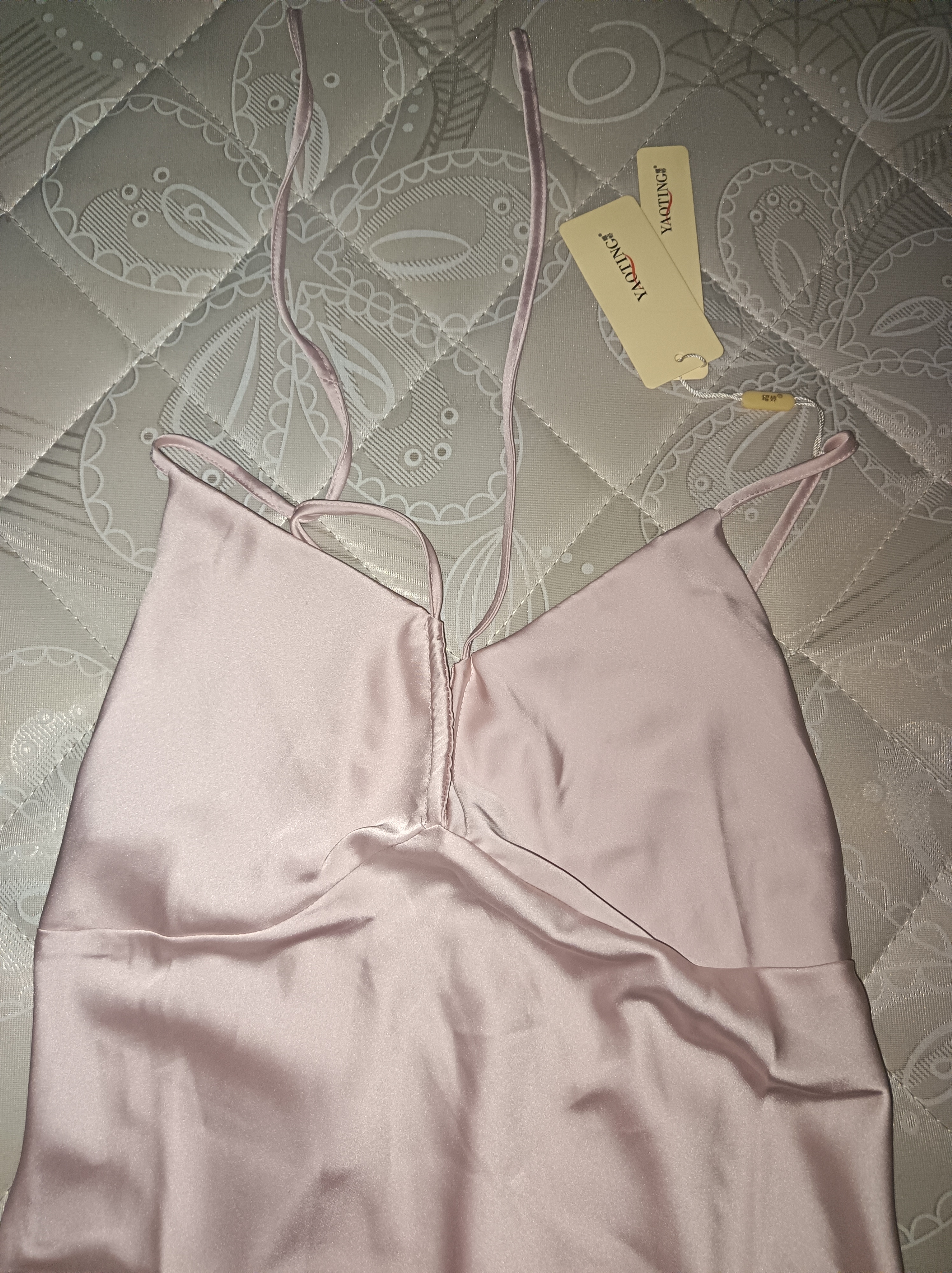 Ayollar tungi ko‘ylagi Kioko, ipakdek mayin tungi ko‘ylak, uxlash uchun pijama, uy kiyimi