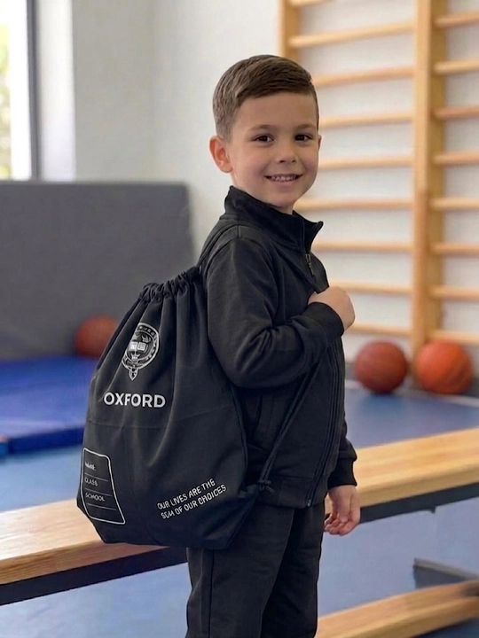 Bolalar uchun ortopedik ryukzak, sport sumkasi bilan, 1–6-sinflarga mos